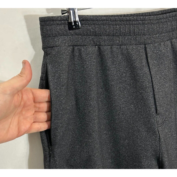 Public Rec Sweatpants Mens 34x34 Gray Measures 32x32 Elastic Waist Drawstring - Picture 4 of 13